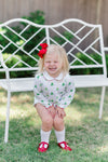 LONG SLEEVE HOLIDAY GIRL BUBBLE
