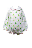 LONG SLEEVE HOLIDAY GIRL BUBBLE