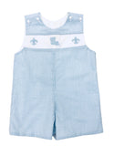 LULU BEBE PETE SMOCKED SHORTALL - SAINTS