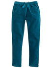 POCKET PULL ON PANT - TURQUOISE VELVET