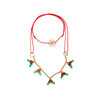 LILIES & ROSES MISTLETOE NECKLACE