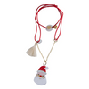 LILIES & ROSES SANTA CLAUS NECKLACE