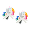 LILIES & ROSES UNICORN RAINBOW WING ALLIGATOR CLIPS (PAIR)