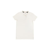 LITTLE MISS PRIM & PROPER POLO - PALMETTO PEARL