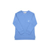 LONG SLEEVE CARTER CREWNECK - BARBADOS BLUE