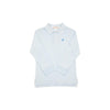 LONG SLEEVE PRIM & PROPER POLO - BUCKHEAD BLUE