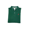 PRIM & PROPER LONG SLEEVE POLO - GRIER GREEN WITH RICHMOND RED STORK
