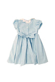 REINDEER SMOCK DRESS ROSE-8-RET