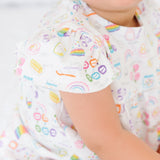 MAGNETIC ME RAINBOW SPRINKLE DRESS & BLOOMER SET