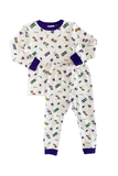 LA LUNA MARDI GRAS NOLA PAJAMA SET