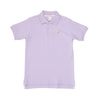 PRIM & PROPER POLO - LAUDERDALE LAVENDER WITH GRENADA GREEN STORK