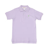 PRIM & PROPER POLO - LAUDERDALE LAVENDER WITH GRENADA GREEN STORK