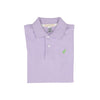 PRIM & PROPER POLO - LAUDERDALE LAVENDER WITH GRENADA GREEN STORK