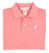 PRIM & PROPER POLO - PARROT CAY CORAL WITH BEALE STREET BLUE STORK
