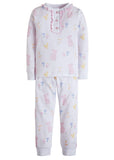 GIRL PRINTED JAMMIES - PINK BUNNY