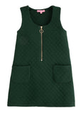 BISBY QUILTED JUMPER - EMERALD