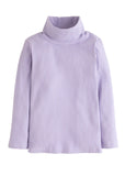 BISBY RIBBED TURTLENECK - LILAC