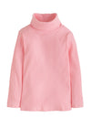 BISBY RIBBED TURTLENECK - PINK