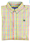 BAILEY BOYS ROSCOE BUTTON DOWN SHIRT - KIAWAH PLAID