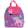 STEPHEN JOSEPH UNICORN QUILTED BACKPACK