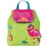 STEPHEN JOSEPH FLAMINGO QUILTED BACKPACK