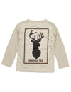 PROPERLY TIED SAND DEER MOUNT LONG SLEEVE PERFORMANCE TEE