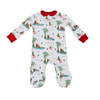 LA LUNA SANTA ON THE BAYOU FOOTIE ZIPPER PAJAMA