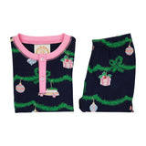 SARA JANE SWEET DREAM SET - DARLING DECK THE HALLS WITH HAMPTONS HOT PINK