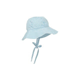 SAWYER SUNHAT - BROOKLINE BLUE WINDOWPANE