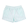 SHEFFIELD SHORTS - SEA ISLAND SEAFOAM CHECK WITH SEA ISLAND SEAFOAM CHECK