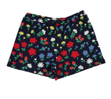 SHIPLEY SHORTS - BERRY VINTAGE BLOOMS