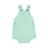 SKIPPER SUNSUIT - GRACE BAY GREEN WITH BEALE STREET BLUE