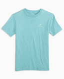 TULLY SHORT SLEEVE SUN FARER TEE - OCEAN TEAL