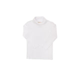 TATUMS TURTLENECK SHIRT - WORTH AVENUE WHITE