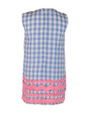 VERA DRESS IN OCEAN BLUE