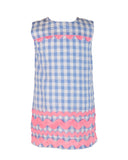 VERA DRESS IN OCEAN BLUE
