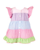 REMY RAINBOW SEERSUCKER DRESS