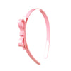 THIN BOW HEADBAND - LIGHT PINK