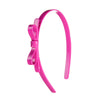 THIN BOW HEADBAND - PINK