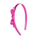 THIN BOW HEADBAND - PINK