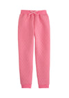 BISBY QUILTED JOGGER - ROSE