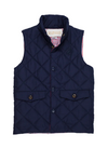 VAUGHN VEST - NANTUCKET NAVY WITH NANTUCKET NAVY STORK