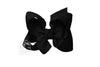 HAIR BOW 4.5" - BLACK