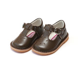 JOY CLASSIC LEATHER STITCH DOWN T-STRAP MARY JANE - BROWN