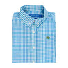 BAILEY BOYS ROSCOE BUTTON DOWN SHIRT - COASTAL GINGHAM