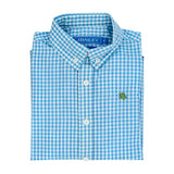 ROSCOE BUTTON DOWN SHIRT - COASTAL GINGHAM