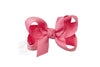 HAIR BOW 3.5" - HOT PINK