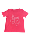 PINK BALLET SHORT SLEEVE T-SHIRT