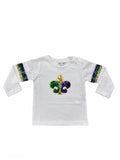 MARDI GRAS SEQUIN FLEUR DE LIS SHIRT