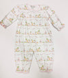 NOAHS PRINT PLAYSUIT